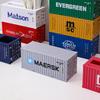 1:35 Scale 20ft Container Model Simulation, Customizable with Patterns and Text - Perfect Business Anniversary Gift
