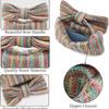 Fashi Women Summer Bohemian Straw Bag Woven Bow Beach Crossbody Bag Shoulder Messenger Bag Girls Handbags Straw Bag Gifts Chic
