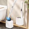 Cmaos Disposable Wall-Mounted Toilet Brush Kit