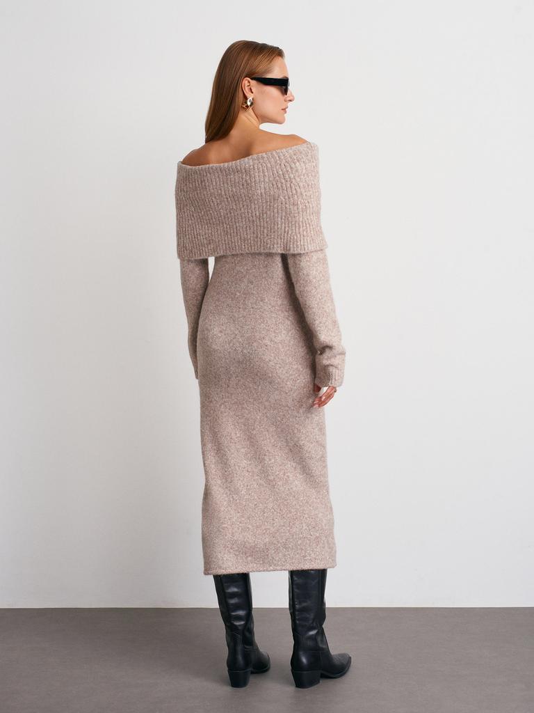 Women's Dress Dilvin 90259 Mink