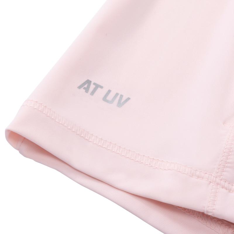 Li-Ning Loose Comfortable Breathable UV Protection Sun Protection Clothing Women tops Light-Pink AFDVA76-4