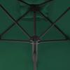 250x250 cm Green Sun Umbrella with Steel Pole