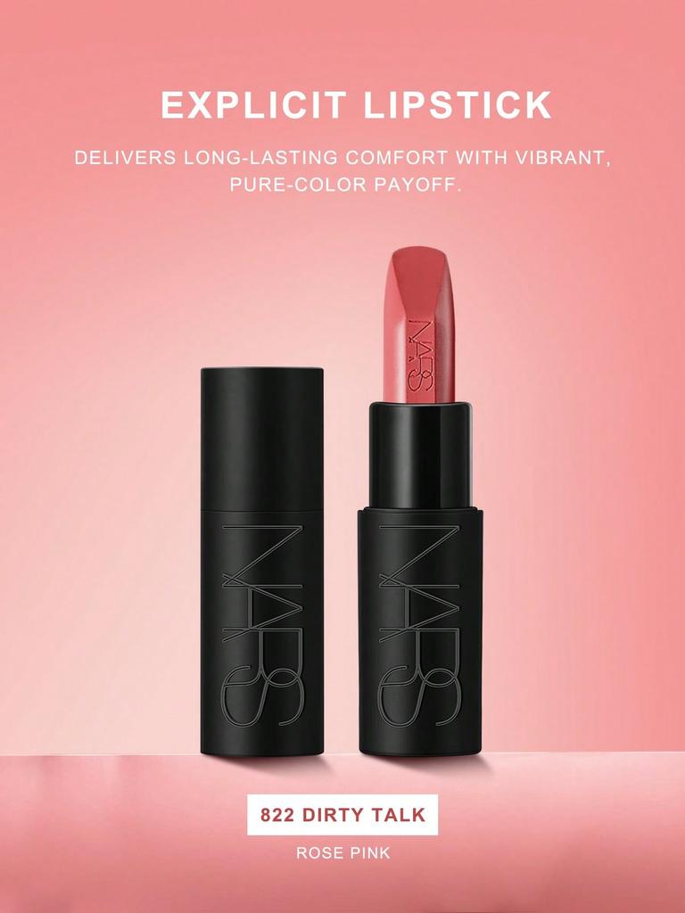 Nars Explicit Lipstick 3.8g - 802 NO SHAME | Creamy Rich Color