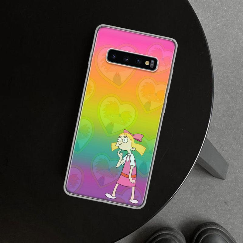 Hey Arnold Helga Cute Funny Cartoon Phone Case Cover for Samsung Galaxy S26 S25 Edge S24 S23 Ultra S22 Plus S21 FE S20 + Art Cus