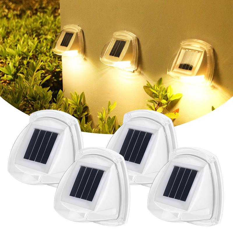

8LED наружный солнечный уличный фонарь, внутренний двор водонепроницаемый, новый сельский настенный светильник, внутреннее бытовое освещение, супер яркая светодиодная ночник