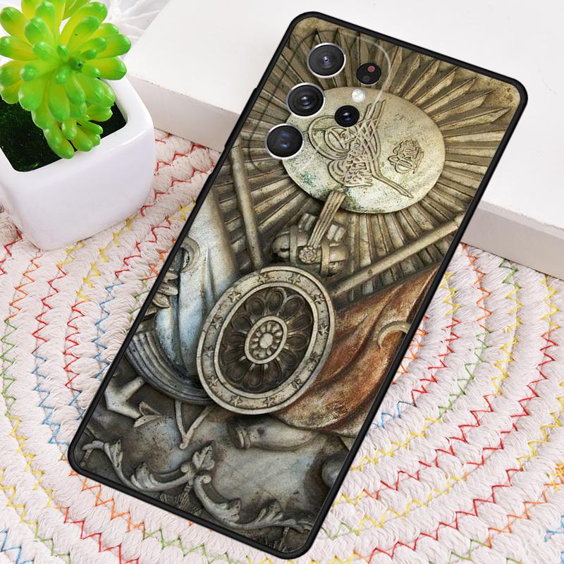 Ottoman Empire Coat Of Arms Silicone Phone Case For Samsung Galaxy note 10 pro S26 S25 S24 S23 S22 S21 Plus S25Ultra Capa Cover