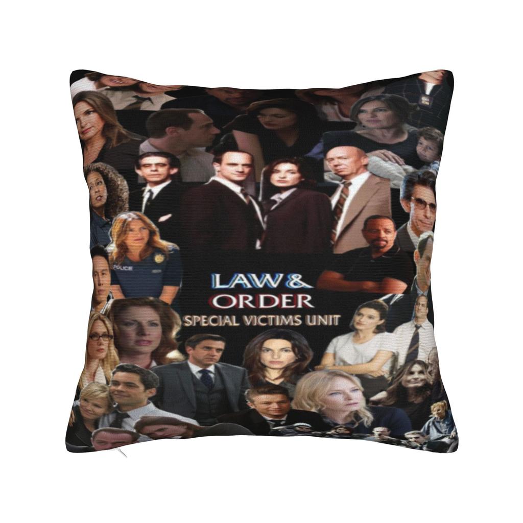 Warm Seat Law Order SVU Decoration Pillowcase Merch Pillow Covers Square Multi-Size