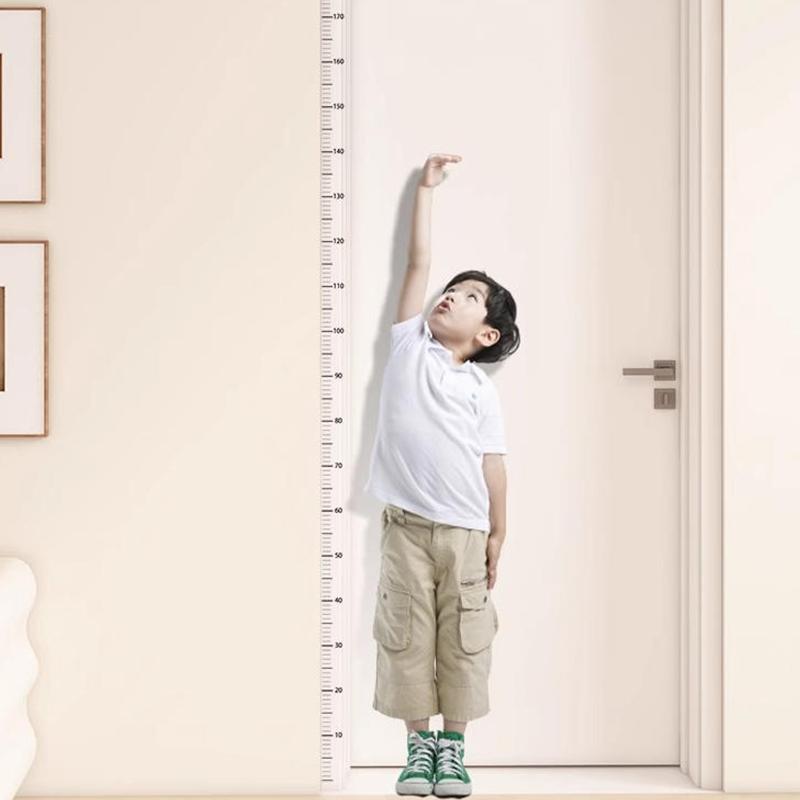Height Measurement Wall Sticker Removable 200cm Accurate Clear Scale for Living Room Kids Bedroom Nursery Decor
