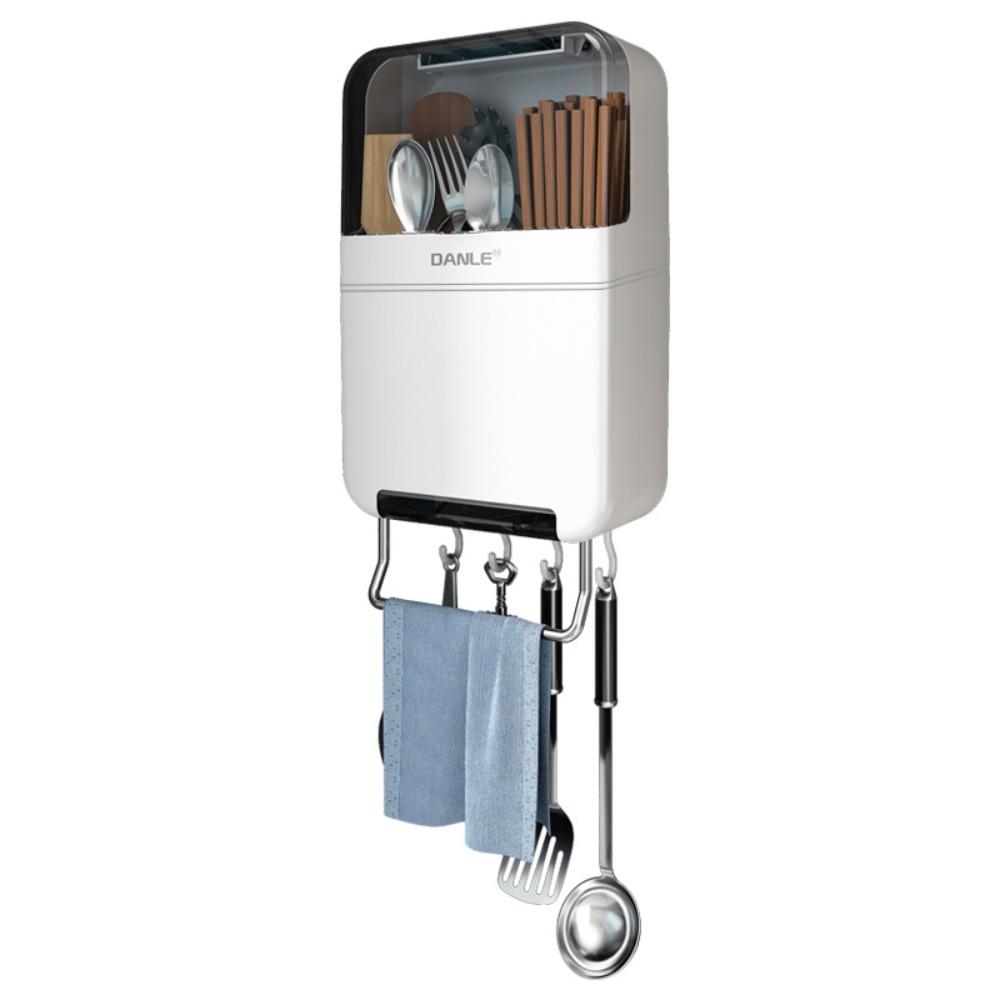 

Plastic Kitchen Utensil Organizer Anti-slip Tool Storage Rack Chef Accessories белый