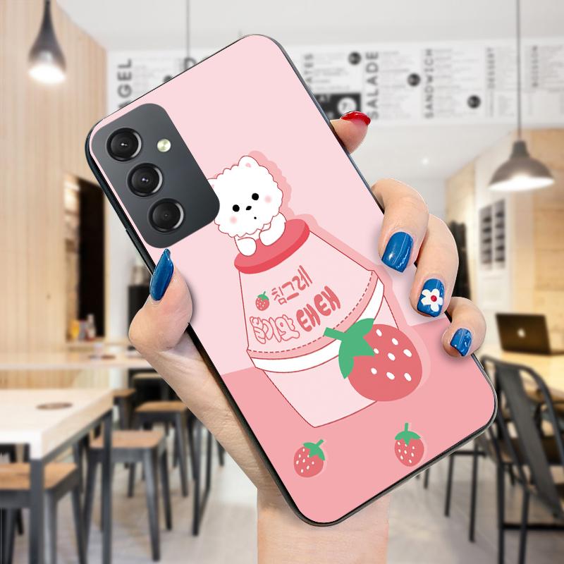 Painted Pattern Phone Case Shockproof Soft Silicone TPU Protective Phone Casing for Samsung Cover