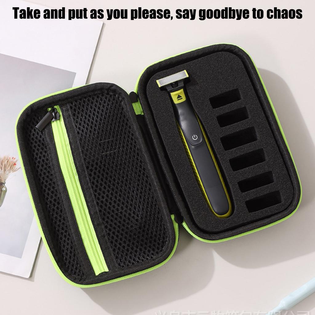 Portable EVA Hard Case for OneBlade/One Blade QP2520 QP2530 QP2620 QP2630 Shaver Travel Protective Cover Storage Bag
