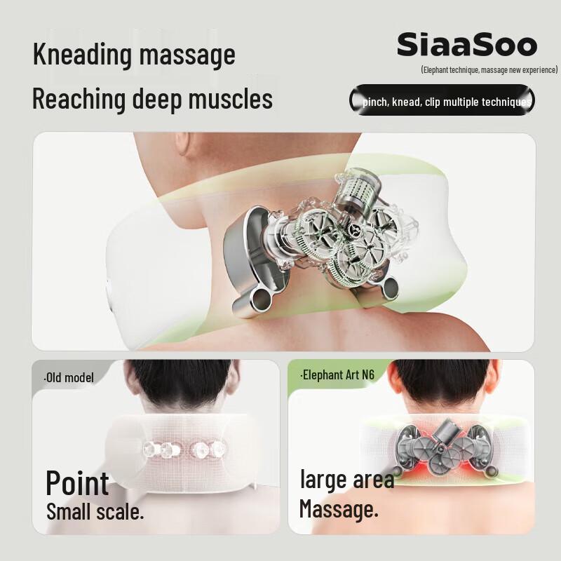 SIAASOO N6 U-Pillow Shoulder & Neck Massager