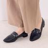 HIMIKO / Heel Shirring Soft Loafers / 631102 Navy 245