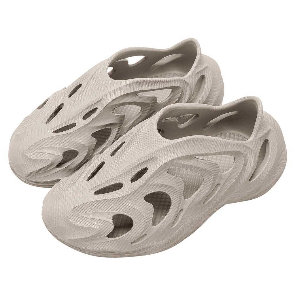EVA Hole Shoes Men's Summer Wear Trendy Brand 2024 New Outdoor Beach Non-slip Stepping On Shit Sandals Men's