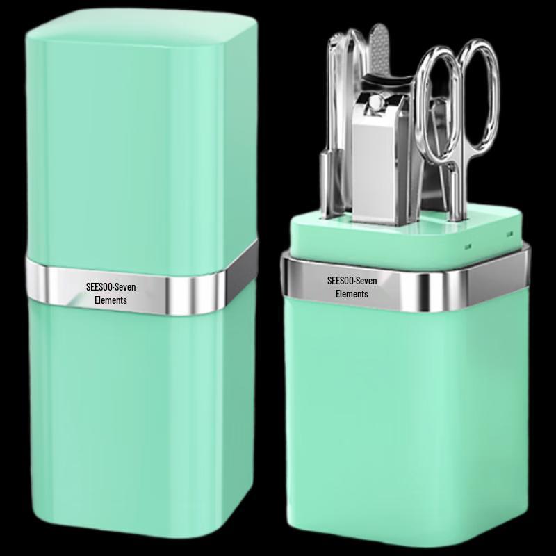 SEESOO Portable 6-Piece Manicure Set