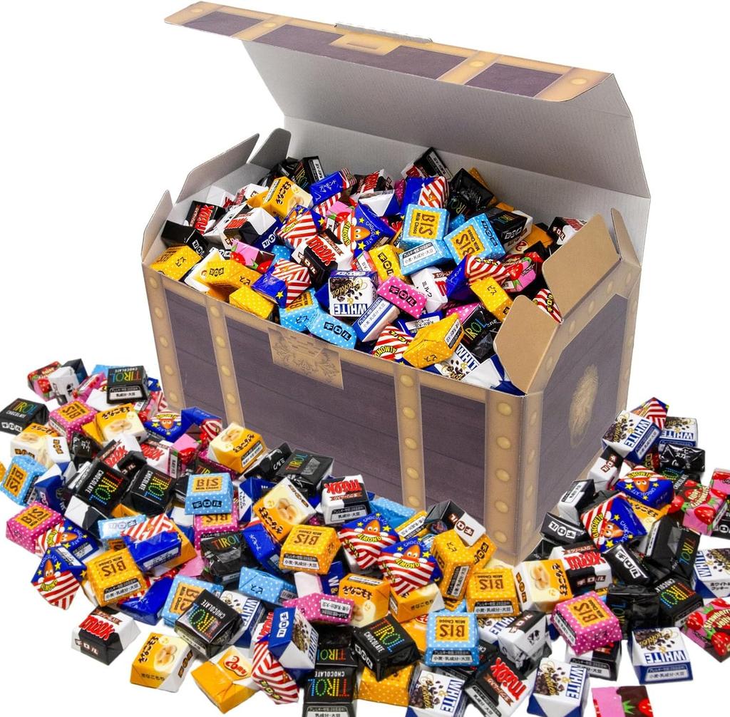 Tyrol Choklad Skattkista Sortiment 7 sorter 1350g Perfekt för födagsgåvor och olika evenemang och fester!