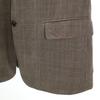 Lanvin 90s Wool Old Check Pattern Suit Setup ST50-56 Gray Men's Used