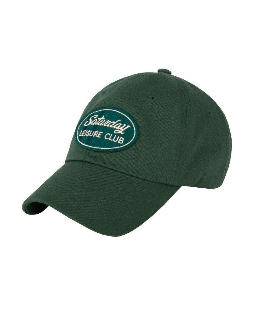 Seleodeilejeokeulleob Signature Ball Cap - British Racing Green & Green Stripe Patch