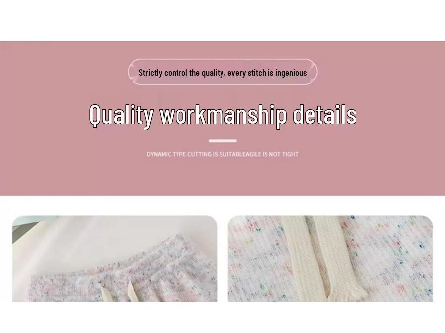 Petite Fleece-Lined Korean Rainbow High Waist Loose Wide-Leg Pants 145xs