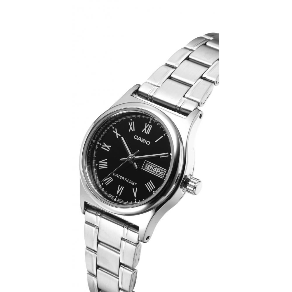 Casio Ltp V006d 1budf  Ltp V006d 1b  Analog Sat Student Female Metal Watch