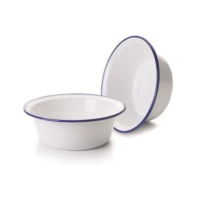 Bowl - IBILI - 905124 - Steel - White - 24 X 24 X 8 Cm