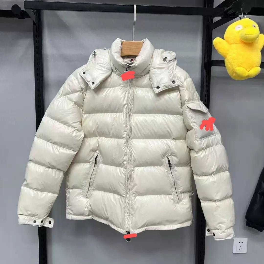 2025 Mengjia Winter Down Cotton Jacket: Unisex Korean Style Classic Loose Thickened Jacket M