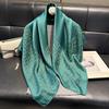90 Minimalist Silk Scarves Women'S High-End Spring Summer Versatile Sports Style Scarf Tie Scarf