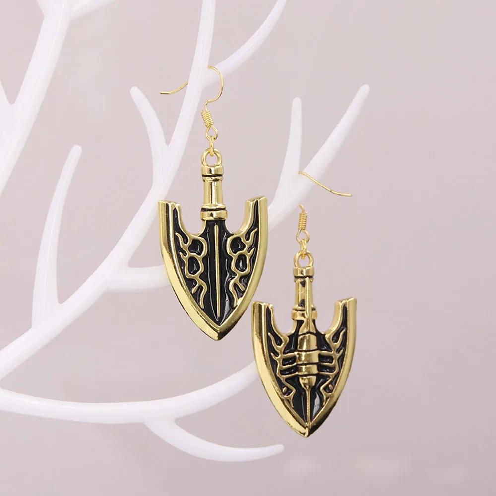 Anime JOJO'S BIZARRE ADVENTURE Llaveros Kujo Jotaro Flecha Colgante de Metal Gargantillas Collares Encanto Joyería Regalo