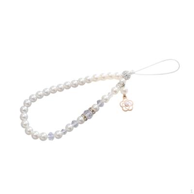 Beaded Phone Charm Case Lanyard Hanging Women Gift Decor Chain Strap