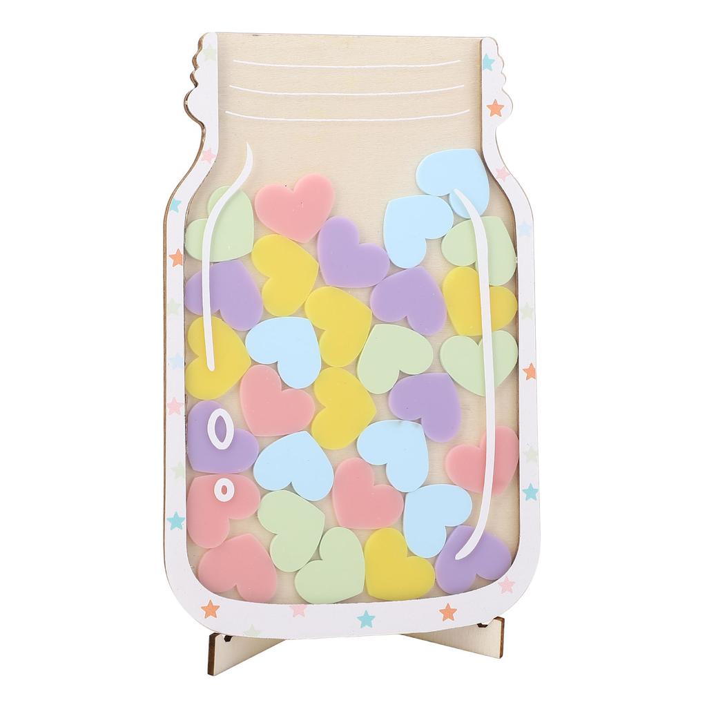 Reward Jar for Kids Solid Wood Magnetic Positive Behavior Incentive Toddlers Potty Training Reward