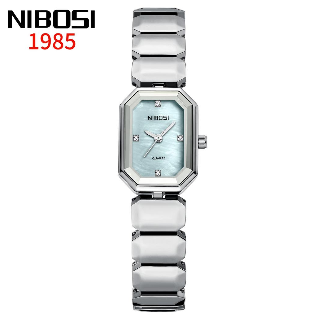 Fashion New Mother-Of-Pearl Small Square Watch Fashion Women'S Watch Exquisite Versatile Waterproof Quartz Watch Women