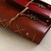 Retro Notebooks & Journals Agenda Binder Sketch Book Leather Soft Cover 14X10Cm Replaceable Kraft Paper Inner Korean Stationery