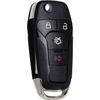 Flip Key Fob Replacement Fits for Ford Fusion 2013 2014 2015 2016 Keyless Entry Remote Control N5F-A08TAA 164-R7986 5924003 315Mhz 4 Button BTN