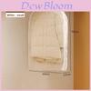 Peva Wardrobe Hanging Dust Cover For Clothes With Visible Window And Moisture Protection