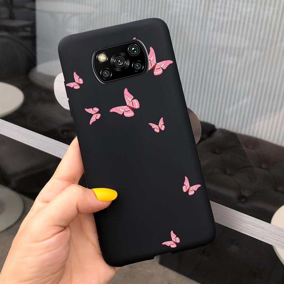 Poco X3 Pro Case Silicone Soft Phone Back Cover For Xiaomi Poco X3 NFC Popular Fundas For Xiomi Mi Poco X3 X 3 X3NFC X3Pro Coque