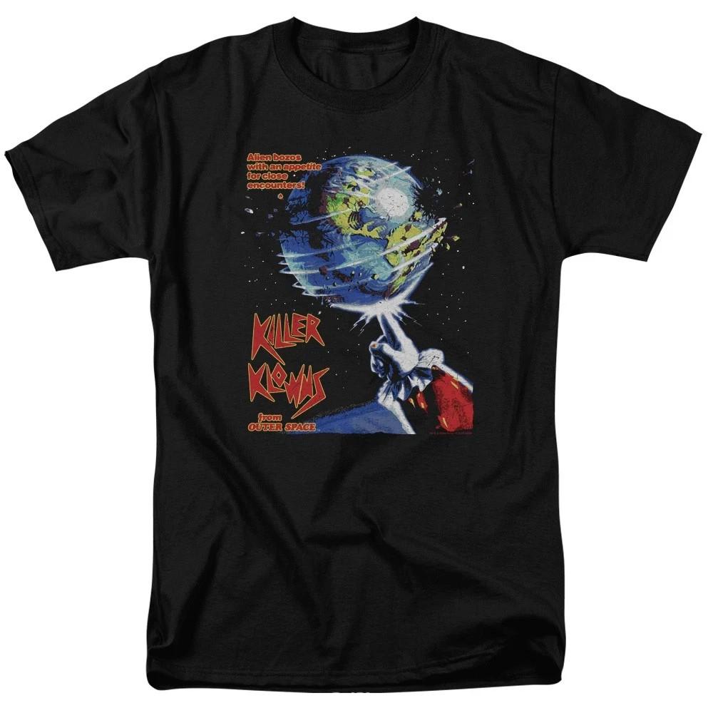 Killer Klowns From Outer Space Licensed T-Shirt Invaders Horror Tee Unisex T-Shirt XXXL