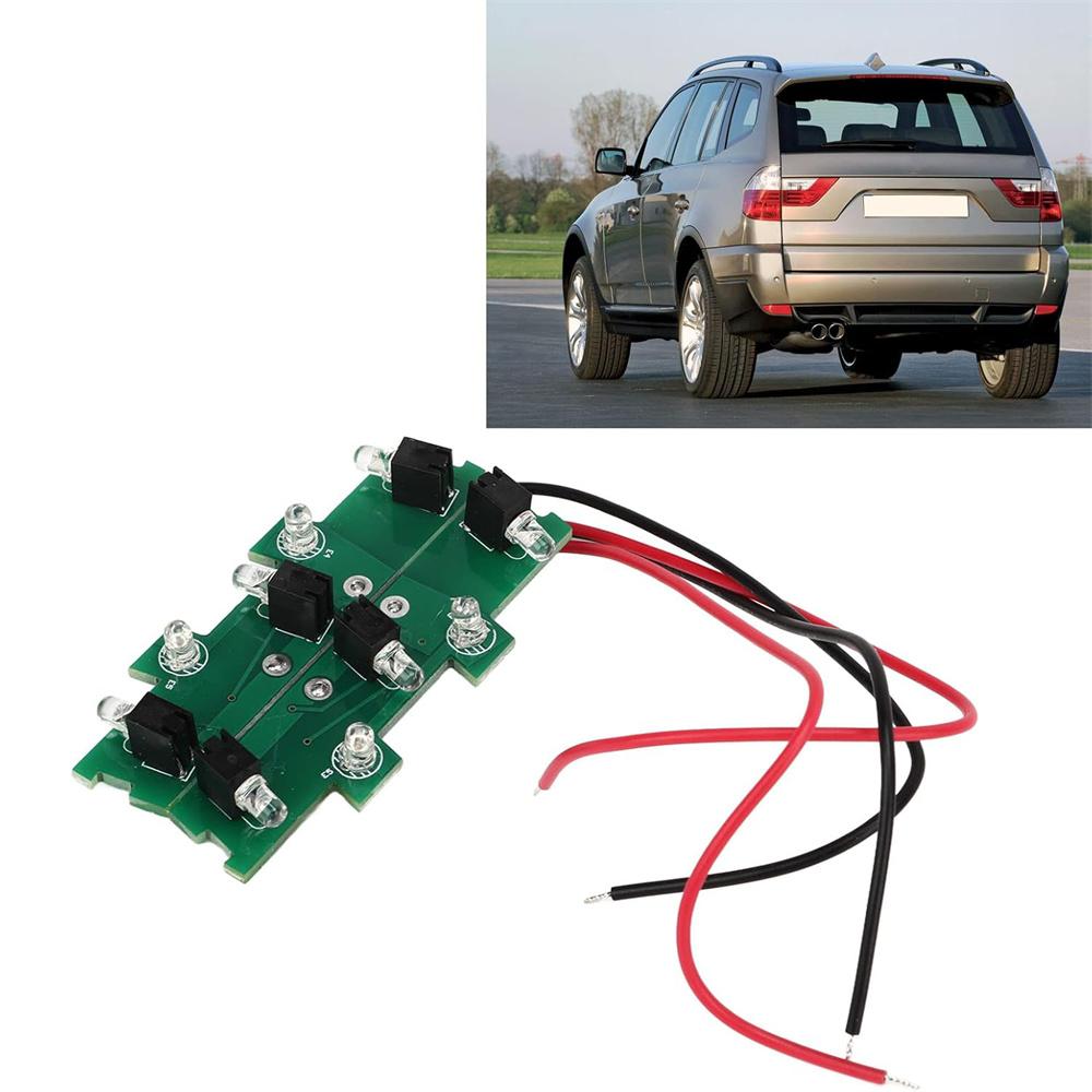 Pair OUTER Tail Light Repair Chip Boards 7162209 For BMW X3 E83 2007-2010