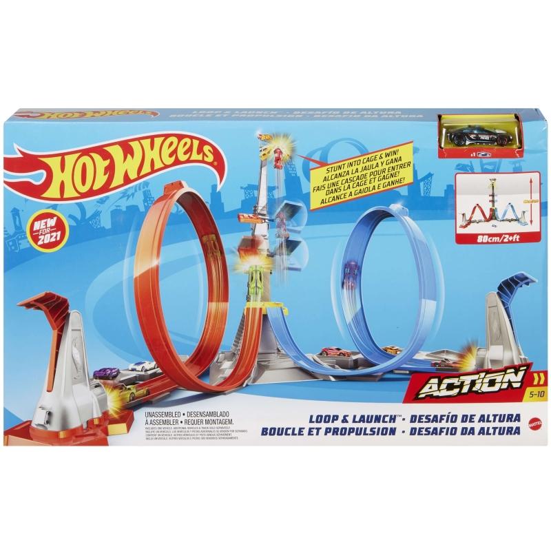 Mattel Hot Wheels: Loop & Launch Playset (GRW39)