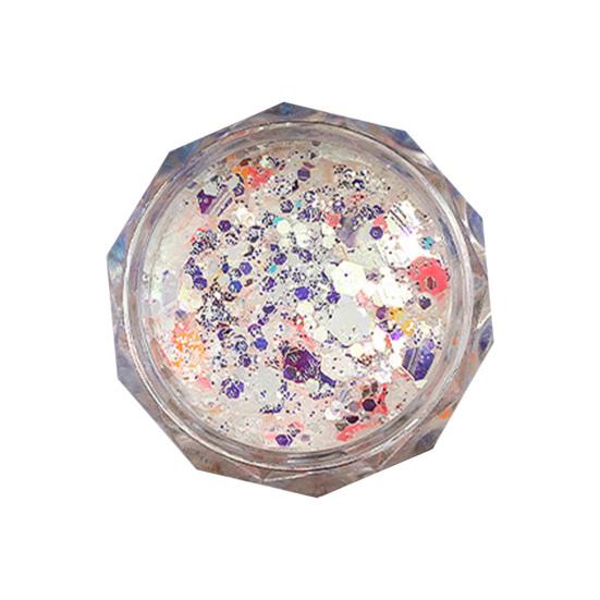 1 Box Gloss Art Effect Sequin Shiny Nail Luminous High Non-drop DIY Iridescent Firefly Style