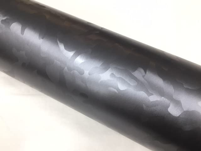 3D Camouflage Pattern Cutting 152cm x Light Wrapping Sheet Camouflage Sheet, 30cm, Black, Sticker,