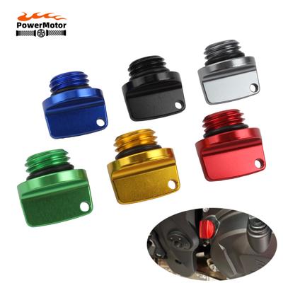 CNC Aluminium Oil Filler Cap Plug Universal Engine Oil Cover Motorbike Modification Parts For Yamaha Suzuki Kawasaki