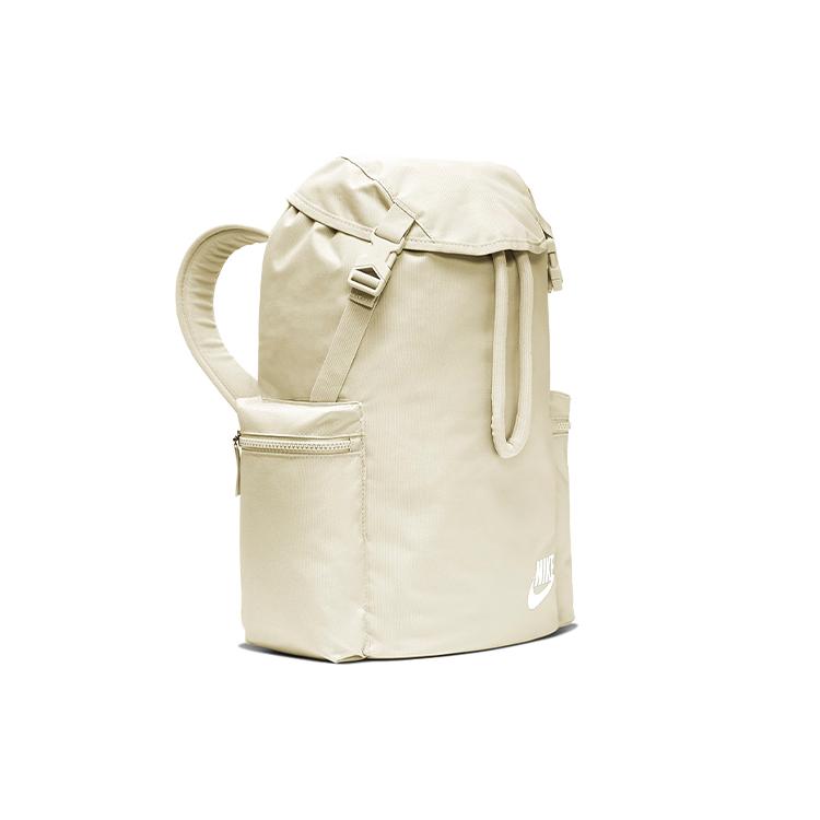 Nike Heritage Polyester Backpack Regular Unisex Light Walnut Brown White