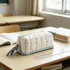 Dot Pattern Pencil Box Large Capacity Stationery Bag Creative Creative Pencil Case  For Students