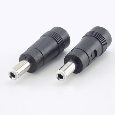 2 ks 5,5 mm*2,1 mm Samice na 5,5 mm*2,5 mm Samec DC Napájecí konektorový adaptér pro notebook