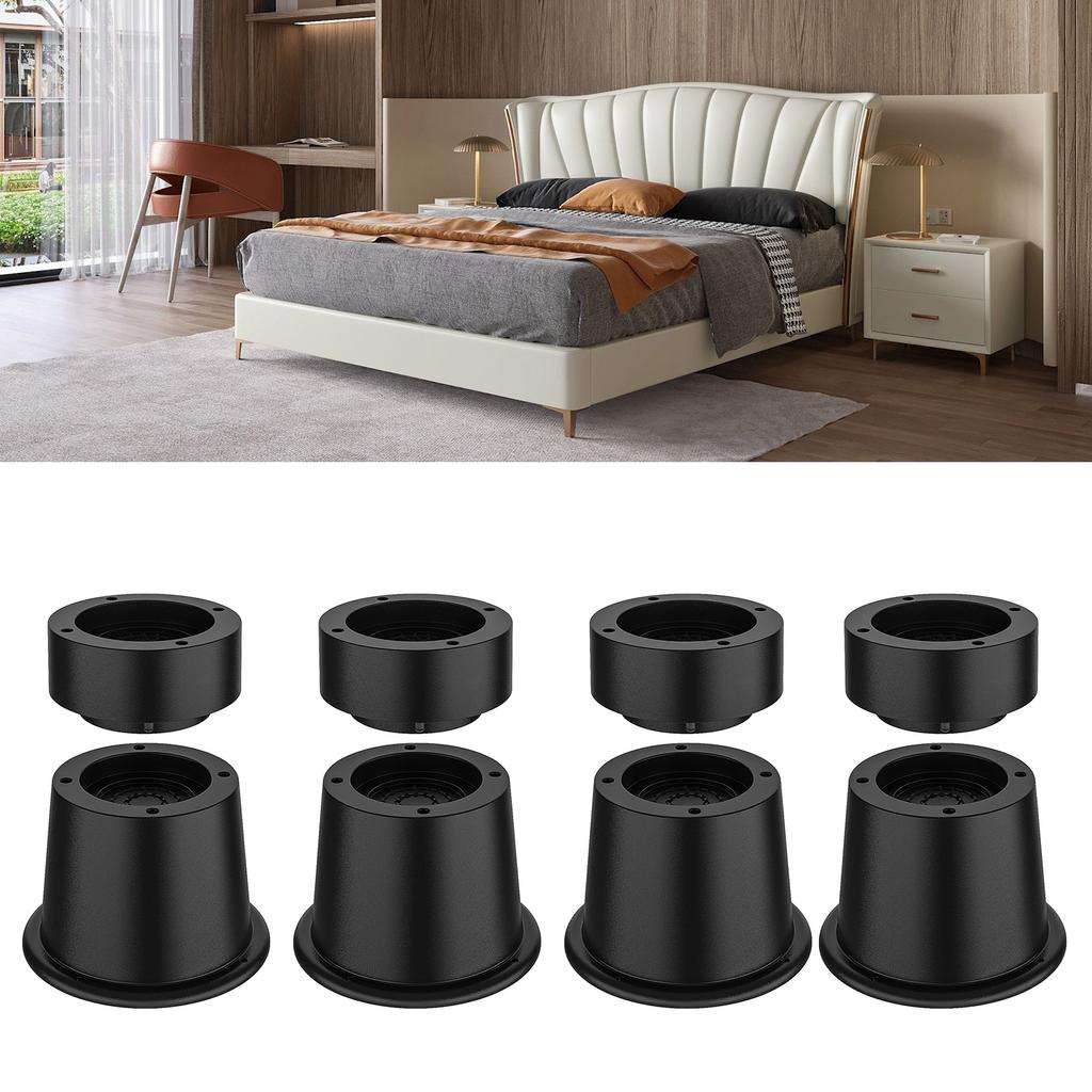 Pack of 9 Multipurpose 2Inch Bed Risers Furniture Lift Support Convenient Accessory for Sofa Table Chair Desk Use
