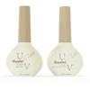 Kanfei Gel Nail Top Coat Base Coat 26ml Top Gel Coat 13ml Base Gel No Wiping Large Compatible & Peel-Off (13ml & Peel-Off Coat) Non-Wipe, Required,