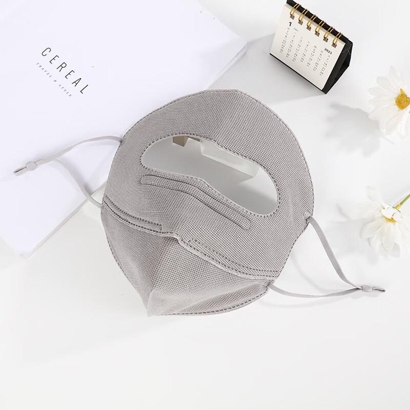 Mu Qingqing Pineapple Texture Outdoor Sun Protection Face Mask