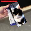 2DFlat Samsung phone case Adorable Black-White Kitten Phone Case Applicable to Galaxy S23 S24 S25ULTRA S26 A12 A14 A15 A16 A54 A55