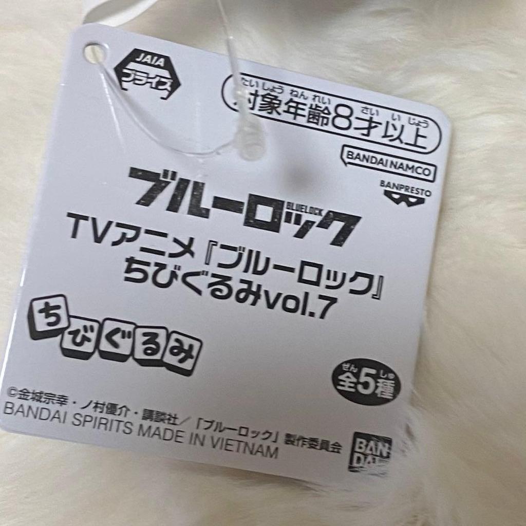 Blue Lock Chibi Plush Vol. 7 Nanase Niji