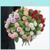 Artificial Rose Small Bouquet For Photography Props House Fashion Decoration